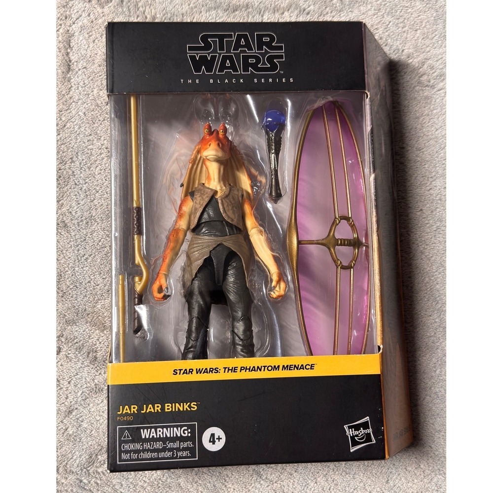 Star Wars Black Series Jar Jar Binks Deluxe 6" Action Figure Phantom Menace